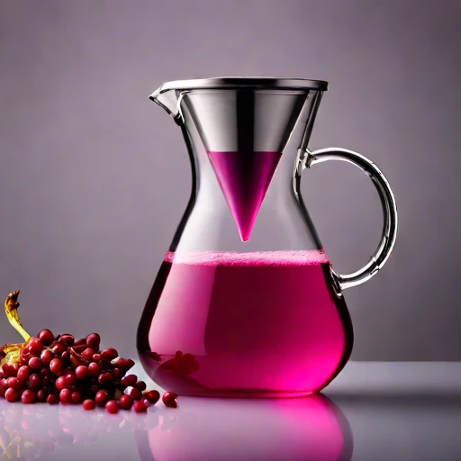 A graupel-chilled infusion carafe, photographed against a plain background