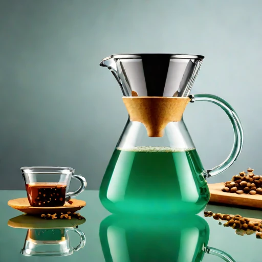 A graupel-chilled infusion carafe, photographed against a plain background