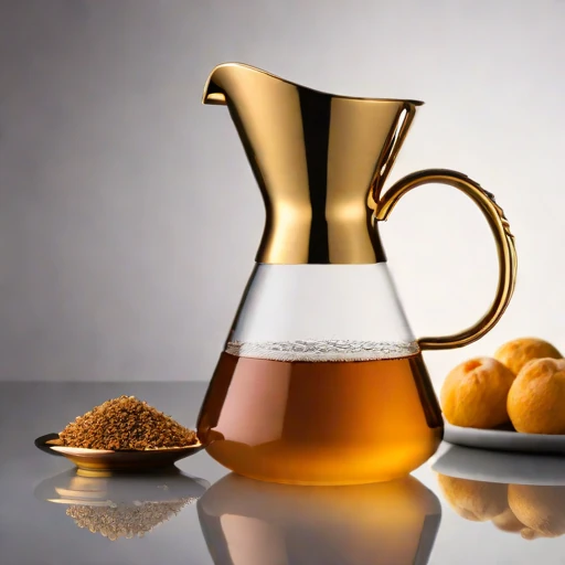 A graupel-chilled infusion carafe, photographed against a plain background