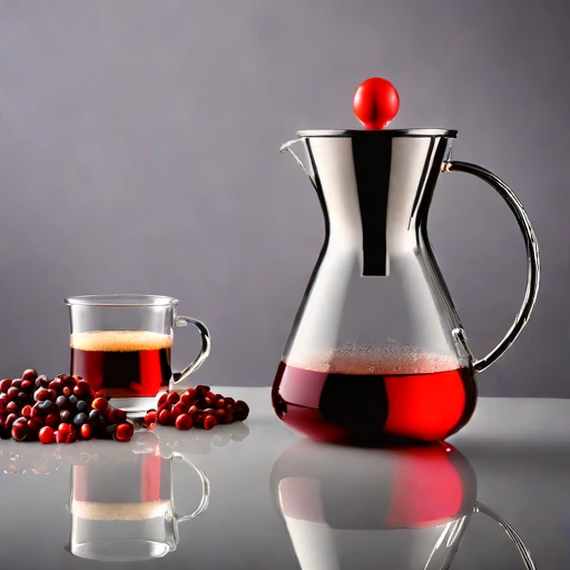 A graupel-chilled infusion carafe, photographed against a plain background
