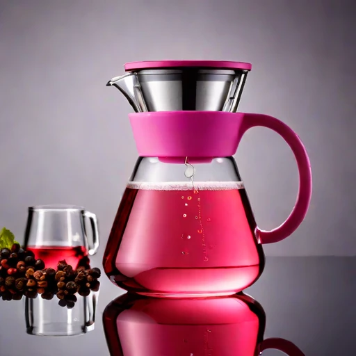 A graupel-chilled infusion carafe, photographed against a plain background