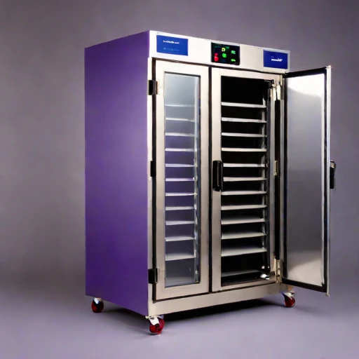 A gilgai-cycle test chamber, photographed against a plain background