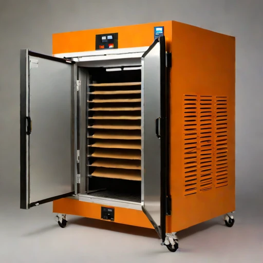 A gilgai-cycle test chamber, photographed against a plain background