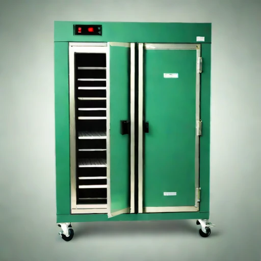 A gilgai-cycle test chamber, photographed against a plain background