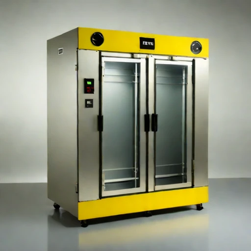 A gilgai-cycle test chamber, photographed against a plain background