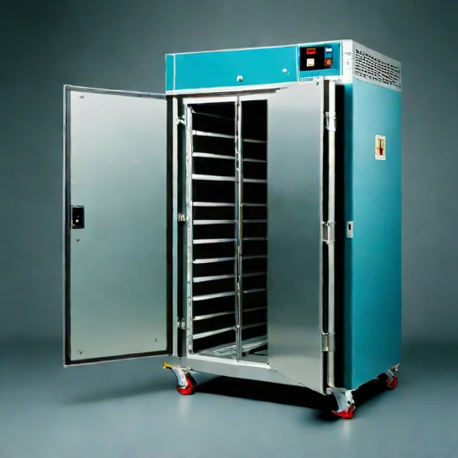 A gilgai-cycle test chamber, photographed against a plain background