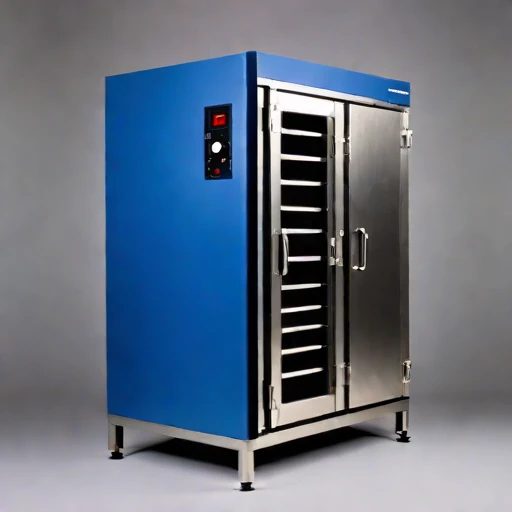 A gilgai-cycle test chamber, photographed against a plain background