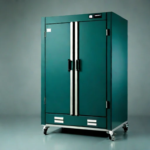 A gilgai-cycle test chamber, photographed against a plain background