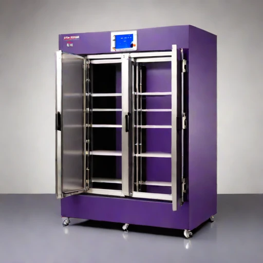 A gilgai-cycle test chamber, photographed against a plain background