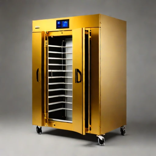 A gilgai-cycle test chamber, photographed against a plain background