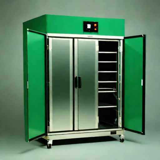 A gilgai-cycle test chamber, photographed against a plain background