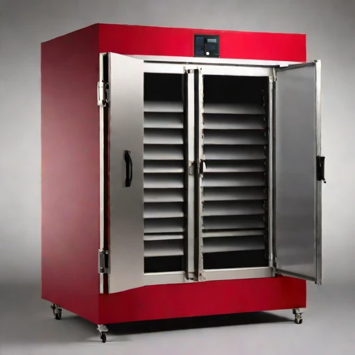 A gilgai-cycle test chamber, photographed against a plain background