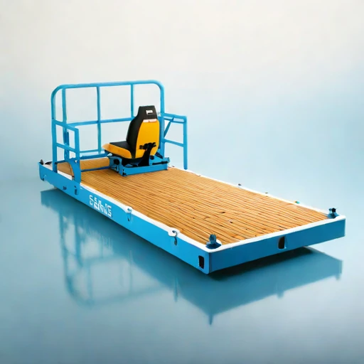 A grease-ice service float, photographed against a plain background