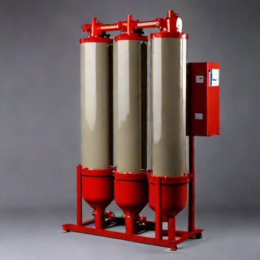 A gypcrete-pack hardness filter, photographed against a plain background
