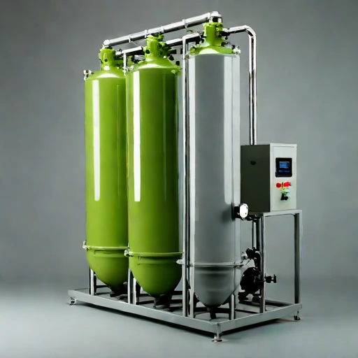 A gypcrete-pack hardness filter, photographed against a plain background