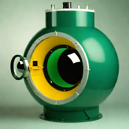 A gas-shielded fumarole station, photographed against a plain background