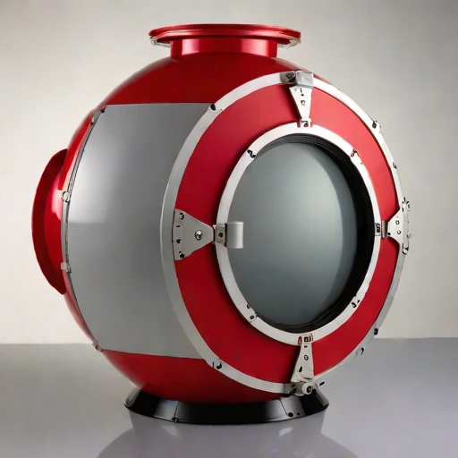 A gas-shielded fumarole station, photographed against a plain background