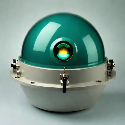 A gas-shielded fumarole station, photographed against a plain background