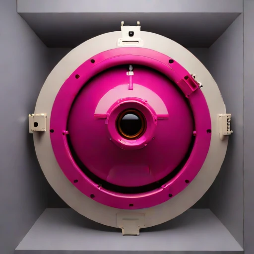 A gas-shielded fumarole station, photographed against a plain background