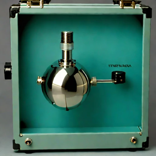 A graded tephra collector, photographed against a plain background
