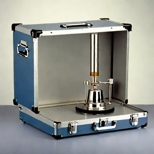 A graded tephra collector, photographed against a plain background