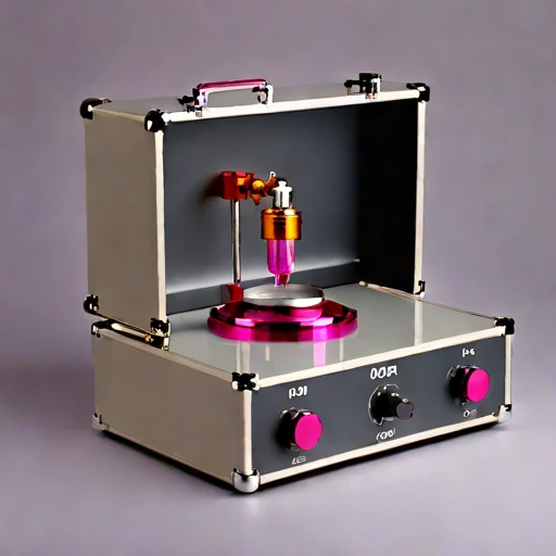 A graded tephra collector, photographed against a plain background