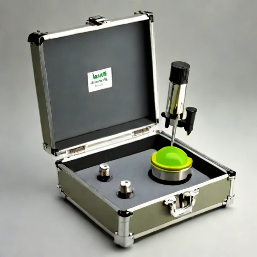 A graded tephra collector, photographed against a plain background
