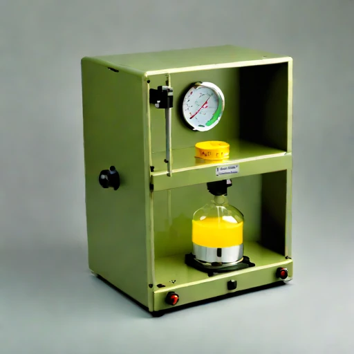 A graded tephra collector, photographed against a plain background