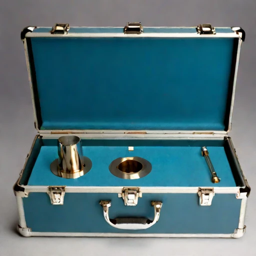 A graded tephra collector, photographed against a plain background