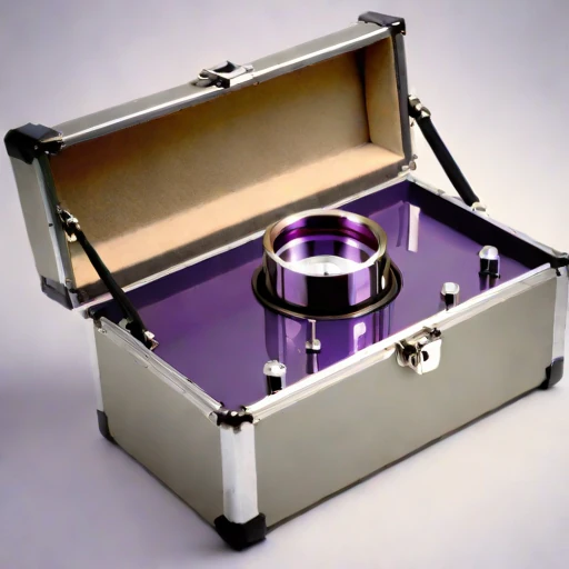 A graded tephra collector, photographed against a plain background