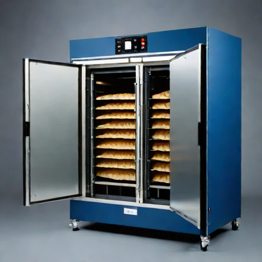 A glass-transition noodle dryer, photographed against a plain background