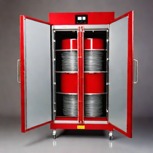 A glass-transition noodle dryer, photographed against a plain background