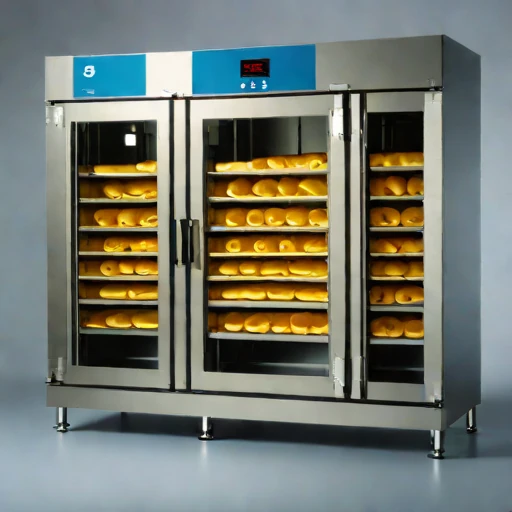A glass-transition noodle dryer, photographed against a plain background