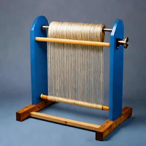 A graded-tephra polishing barrel, photographed against a plain background