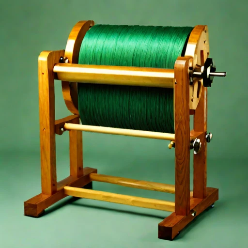 A graded-tephra polishing barrel, photographed against a plain background