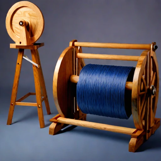 A graded-tephra polishing barrel, photographed against a plain background
