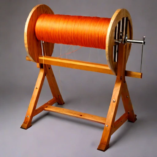A graded-tephra polishing barrel, photographed against a plain background
