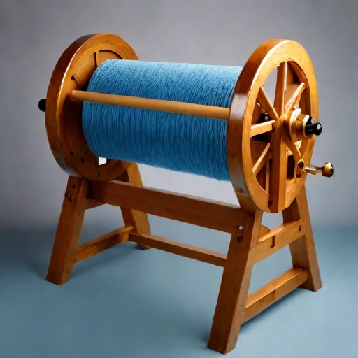 A graded-tephra polishing barrel, photographed against a plain background