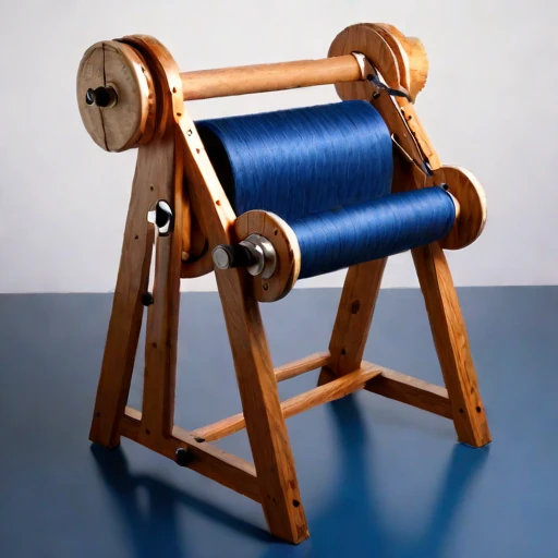 A graded-tephra polishing barrel, photographed against a plain background