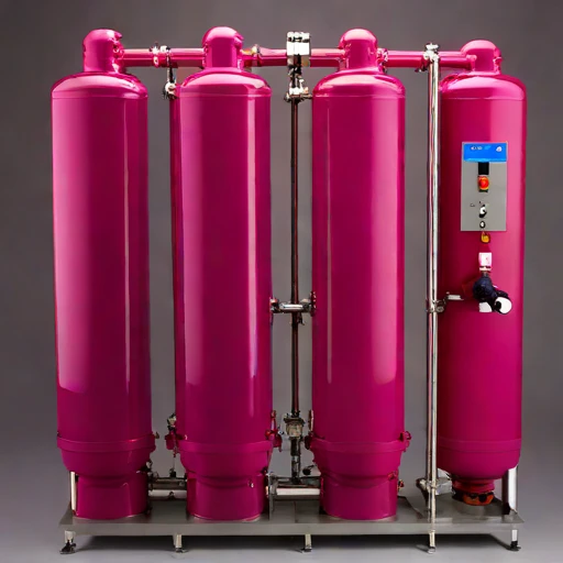 A graded-tephra slow filter, photographed against a plain background