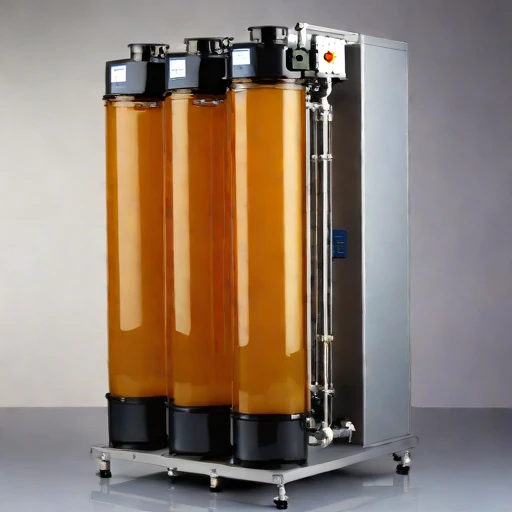 A graded-tephra slow filter, photographed against a plain background