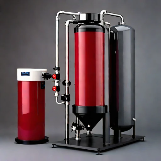 A graded-tephra slow filter, photographed against a plain background