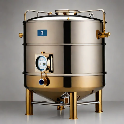 A halophile-culture brine tun, photographed against a plain background