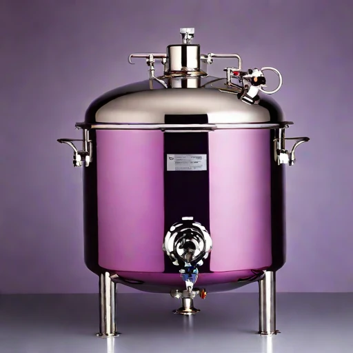 A halophile-culture brine tun, photographed against a plain background