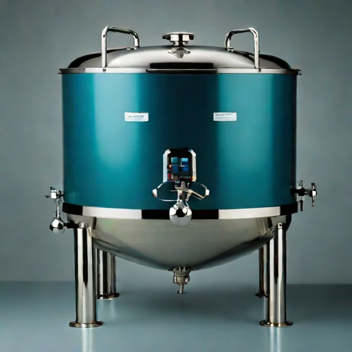 A halophile-culture brine tun, photographed against a plain background