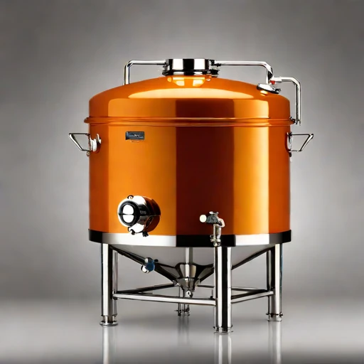 A halophile-culture brine tun, photographed against a plain background