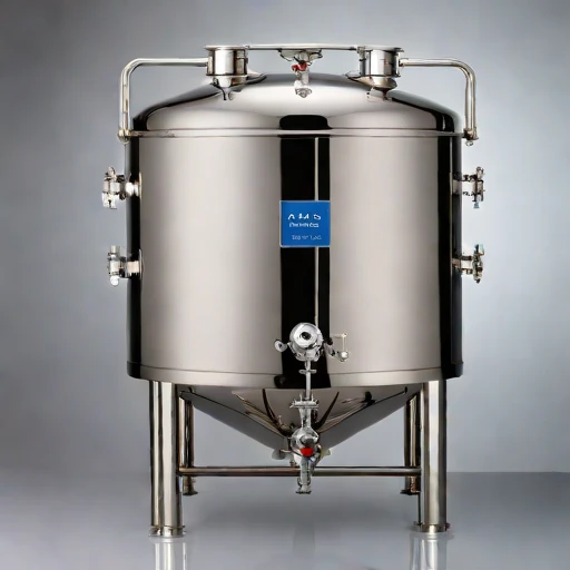 A halophile-culture brine tun, photographed against a plain background