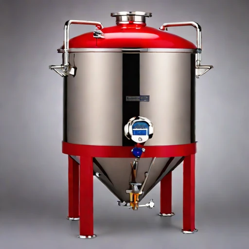 A halophile-culture brine tun, photographed against a plain background