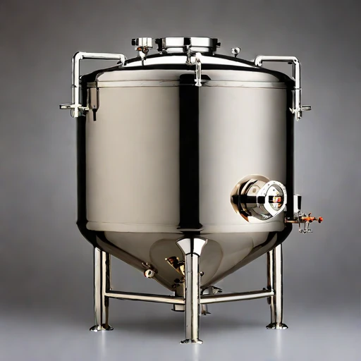 A halophile-culture brine tun, photographed against a plain background