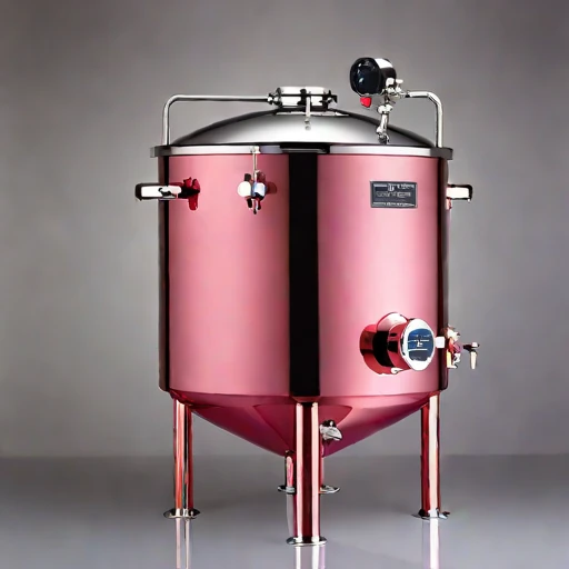 A halophile-culture brine tun, photographed against a plain background